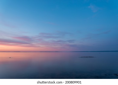 Beach At Dawn (Blomidon Provincial Park, Nova Scotia, Canada)