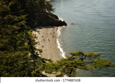 A Beach At Deception Pass State Park.