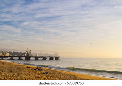 The Beach At Viña Del Mar