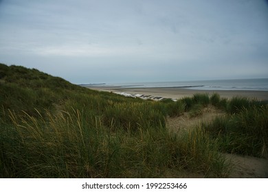 The Beach At Dunkirk, The Site Of The British Evacuation At The Start Of World War II