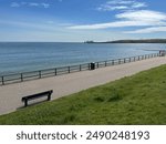 Beach Esplanade In Aberdeen Scotland