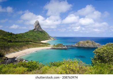 Beach In Fernando De Noronha Brazil