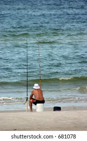 Beach Fishing, Madeira Beach Florida