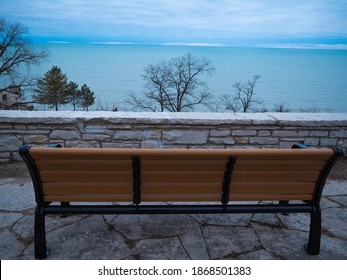 Beach In Glencoe Illinois Along The Lake Michigan Shoreline