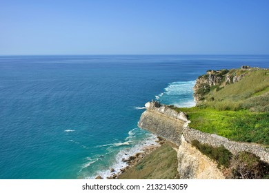 Nazaré Beach From High Viewpoint, Leiria, Portugal