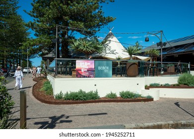 Beach Hotel Byron Bay, NSW, Australia 3-29-2021: Venue Shortly After Being Named A Covid 19, Corona Virus Hotspot