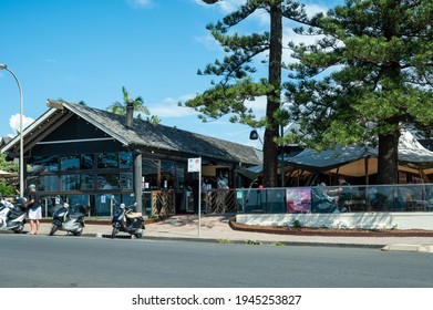 Beach Hotel Byron Bay, NSW  Australia 3-29-2021: Venue Shortly After Being Named A Covid 19, Corona Virus Hotspot