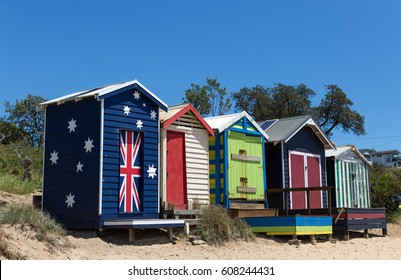 Beach Houses, Frankston, Victoria, Australia
