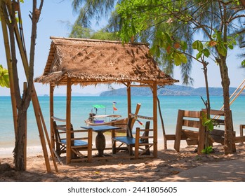 Beach hut, Ao Nang Beach, Krabi Province, Thailand.
Beach hut at Ao Nang Beach, Krabi Province, Thailand. - Powered by Shutterstock