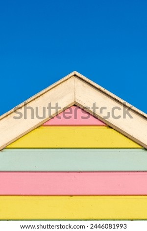 Beach hut, Southwold, Suffolk, England, United Kingdom, Europe
