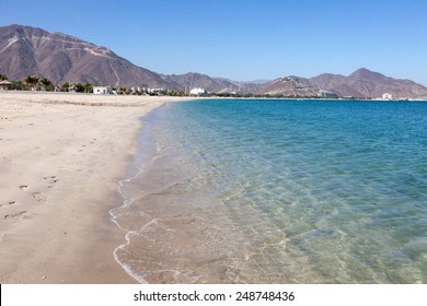 Beach In Khor Fakkan, Fujairah, United Arab Emirates