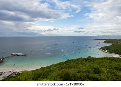 Beach At Koh Larn, Bang Lamung, Pattaya, Chonburi, Thailand 