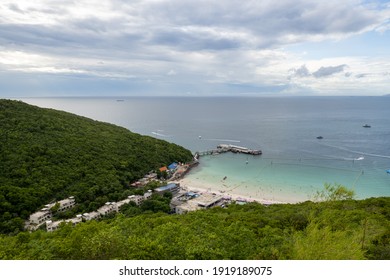 Beach At Koh Larn, Bang Lamung, Pattaya, Chonburi, Thailand 