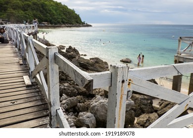 Beach At Koh Larn, Bang Lamung, Pattaya, Chonburi, Thailand 