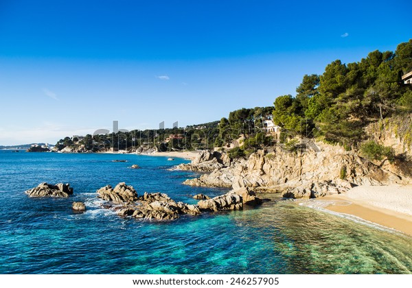 Beach Landscape Calonge Costa Brava Spain Stock Photo Edit Now 246257905