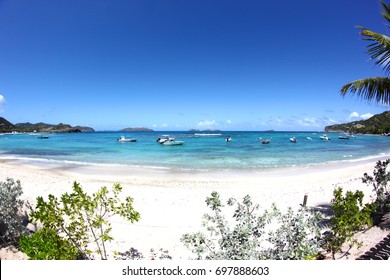 Beach Landscape - Lorient Bay In Saint Barthelemy