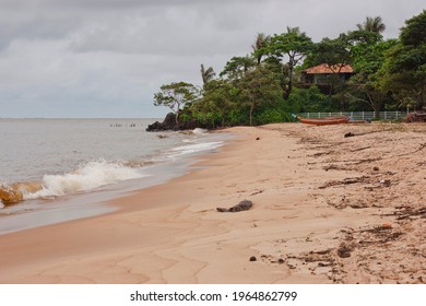 Beach Landscape On The Island Of Marajó