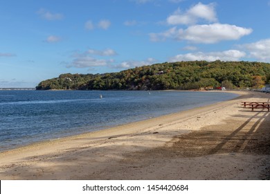 Beach Landscape At Shelter Island, NY, USA