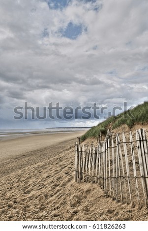 Similar – Image, Stock Photo winter beach Landscape