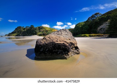 Beach In Maketu, Bay Of Plenty, New Zealand