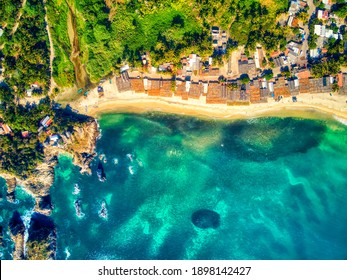 Beach In Maruata, Michoacan, Mexico