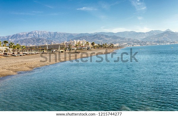 Beach Mediterranean Resort Torre Del Mar Stock Photo Edit Now