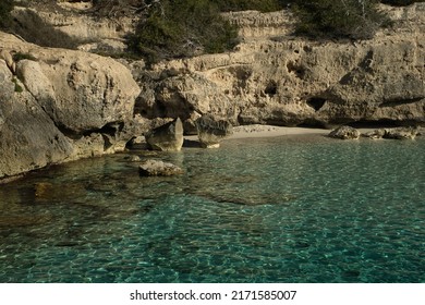 Beach In Menorca, Balearic Islands, Spain, Nature