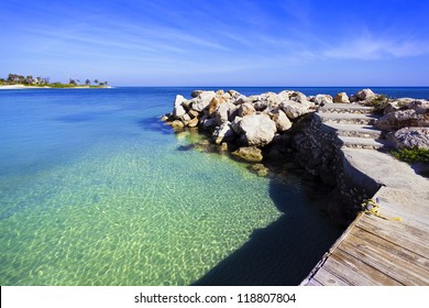 Beach In Montego Bay, Jamaica