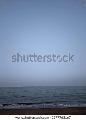 Similar – Hallig Gröde | very calm North Sea