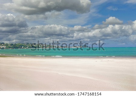 Similar – Foto Bild Strand in der Bretagne