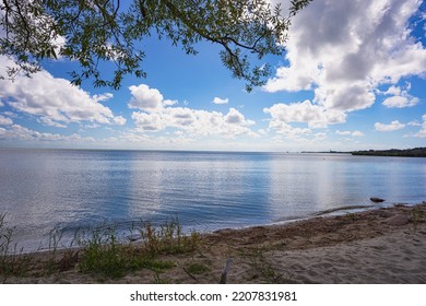 Beach At Nida, Lithuania, Summer Time