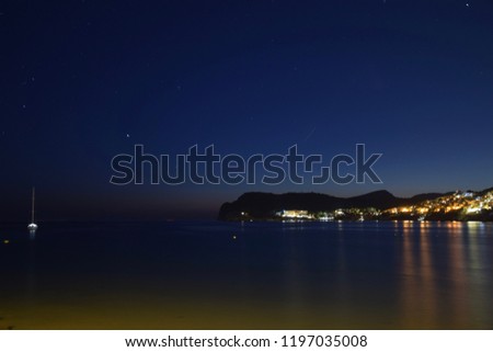 Beach at nigth