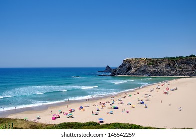 Beach of Odeceixe village, Portugal