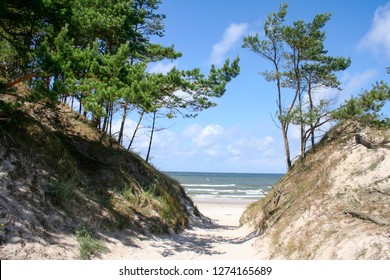 Beach On The Baltic Sea, Poland