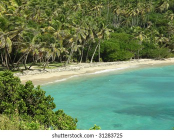 Beach On Bequia Island, Grenadines