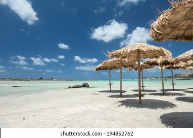 Beach On The Elafonisi (Elafonissi) Island.Crete,Greece