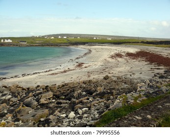 Beach On Inis Mor, Ireland