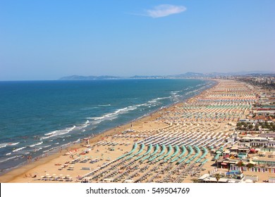 Beach On The Italian Adriatic Coast 