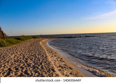 Beach On Ocracoke Island Sound North Carolina