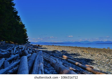 Beach On Quadra Island 