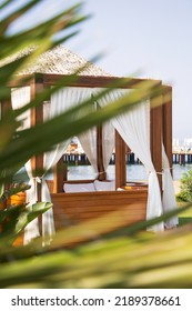 Beach Pavilion At The Mediterranean Sea