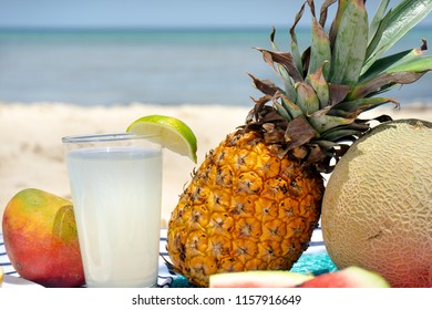 Watermelon Pineapple Lemonade Stock Photos Images Photography Shutterstock