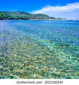 Beach Porquerolles Notre Dame Mediterranean French Coast 