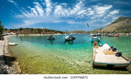 Beach In Porto Palermo In Albania