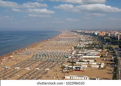 Beach Rimini Italy Aerial View Summer Stock Photo 1022986510 | Shutterstock