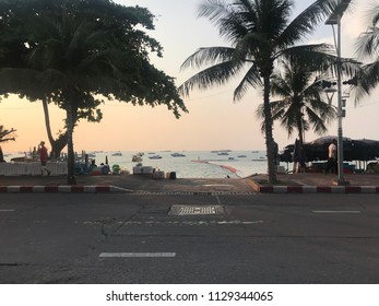 beach from the road