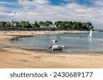 Beach of Saint-Pierre de Quiberon on Quiberon peninsula, Morbihan, Brittany, France
