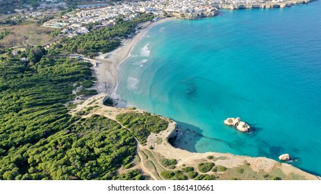 Beach Of Salento,Puglia, In South Italy