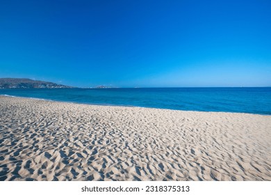 beach san Anna of Naxos island in Cyclades, Greece - Shutterstock ID 2318375313