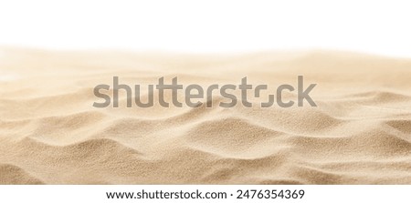 Similar – Image, Stock Photo Wave of sand on the beach of the Baltic Sea, its crest shone by the sun